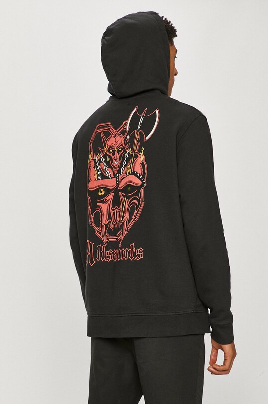 Îmbrăcăminte AllSaints - Bluza MG066T negru