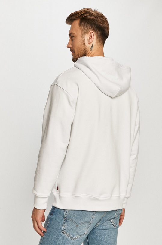 Oblečení Bavlněná mikina Levi's 38479.0038 bílá