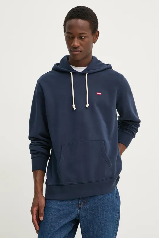 Levi's Βαμβακερή μπλούζα βαμβάκι σκούρο μπλε 34581.0009