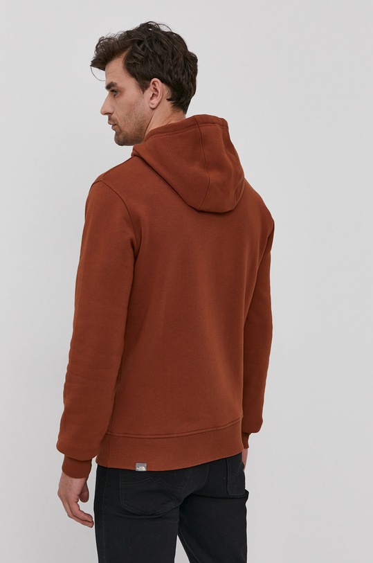 Oblečenie Bavlnená mikina The North Face NF00AHJYBJ61 hnedá