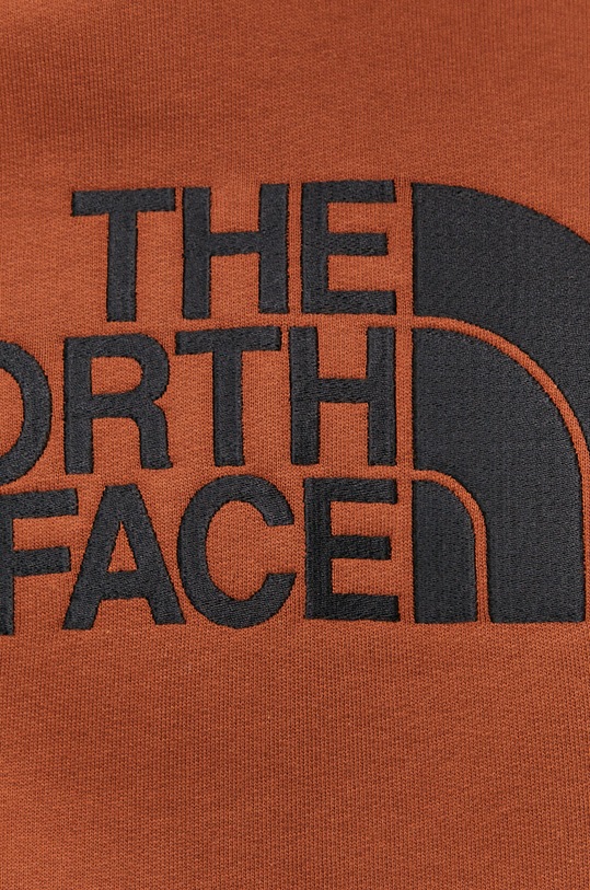 Bavlnená mikina The North Face NF00AHJYBJ61 hnedá