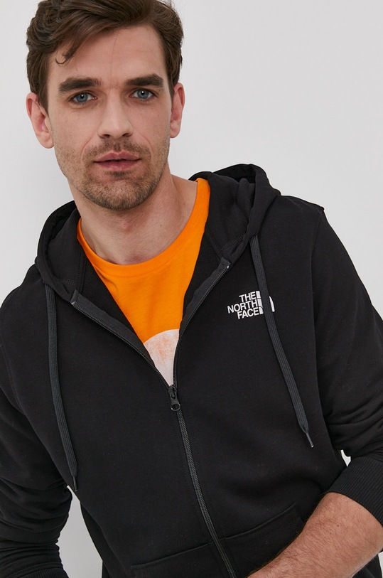 Βαμβακερή μπλούζα The North Face μαύρο NF00CEP7JK31