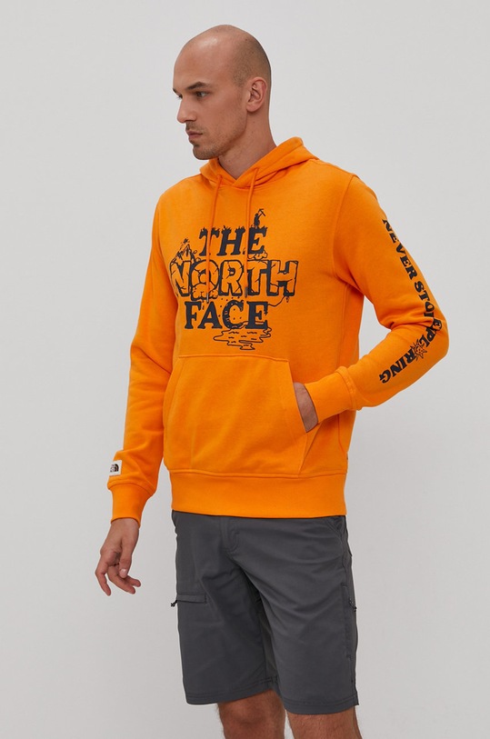 The North Face Bluza z kapturem pomarańczowy NF0A5328PKH1