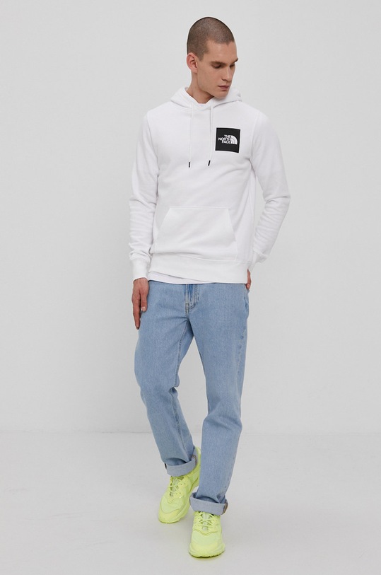 Mikina The North Face NF0A55UVFN41 bílá SS21
