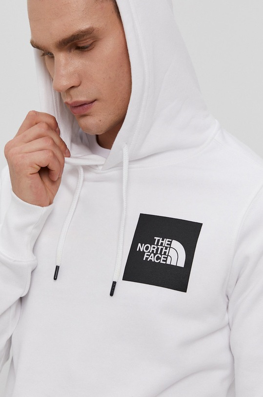 Mikina The North Face bílá NF0A55UVFN41