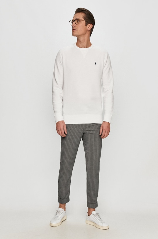 Polo Ralph Lauren - Bluza bawełniana 710766772009 710766772009 biały SS21