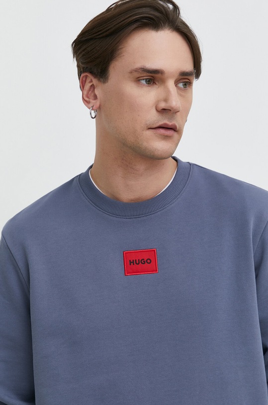 HUGO hanorac de bumbac Diragol212 albastru 50447964