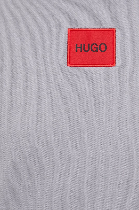 HUGO bluza bawełniana 50447964 szary