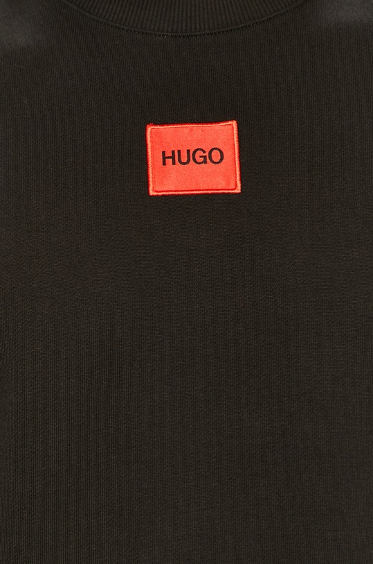 Bavlněná mikina HUGO 50447964 černá
