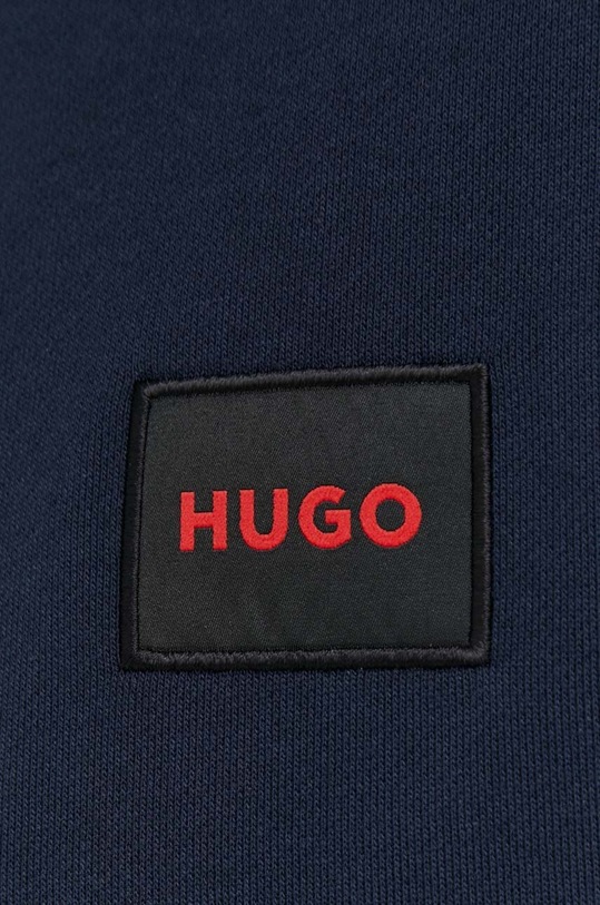 HUGO bluza bawełniana 50447972 granatowy