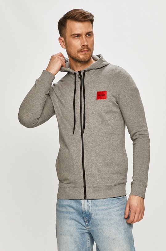 Mikina Hugo bavlna sivá 50447972