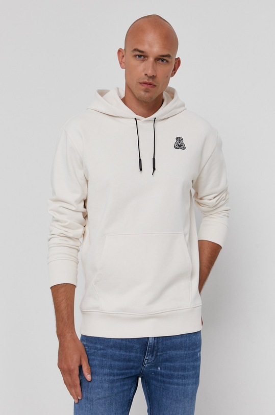 Oblečenie Bavlnená mikina Hugo 50446461 béžová