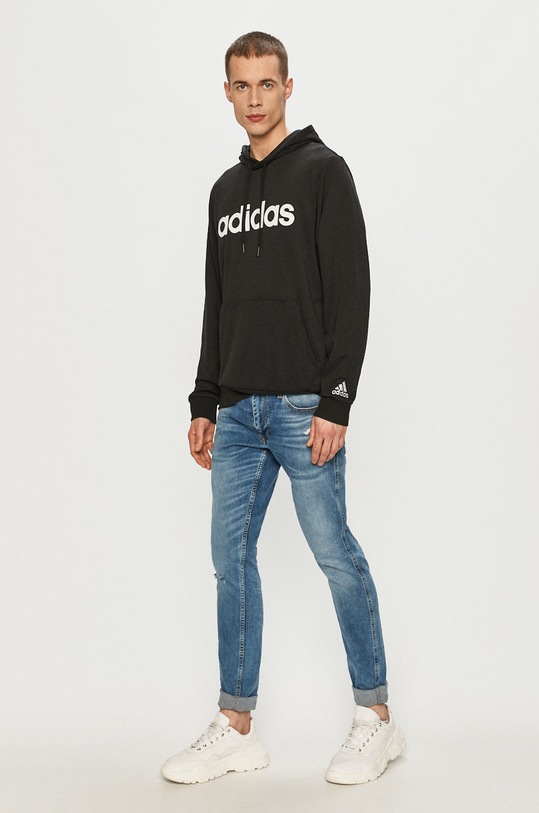 adidas - Bluza GK9064 GK9064 negru SS21