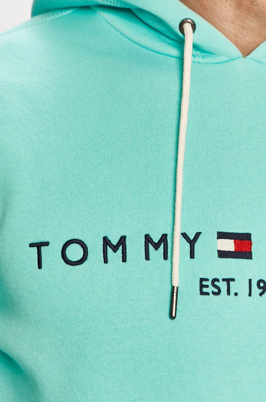 Mikina Tommy Hilfiger MW0MW11599.4891 tyrkysová