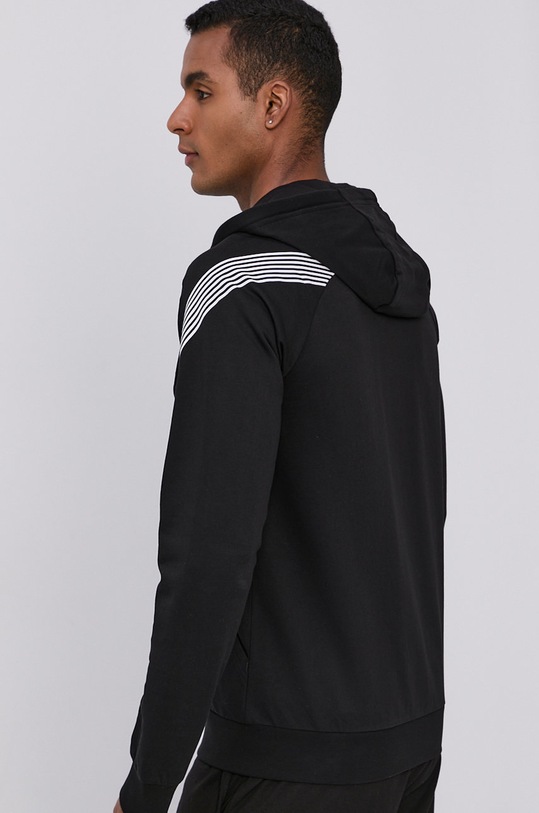 Oblečení Bavlněná mikina EA7 Emporio Armani 3KPM68.PJ05Z černá