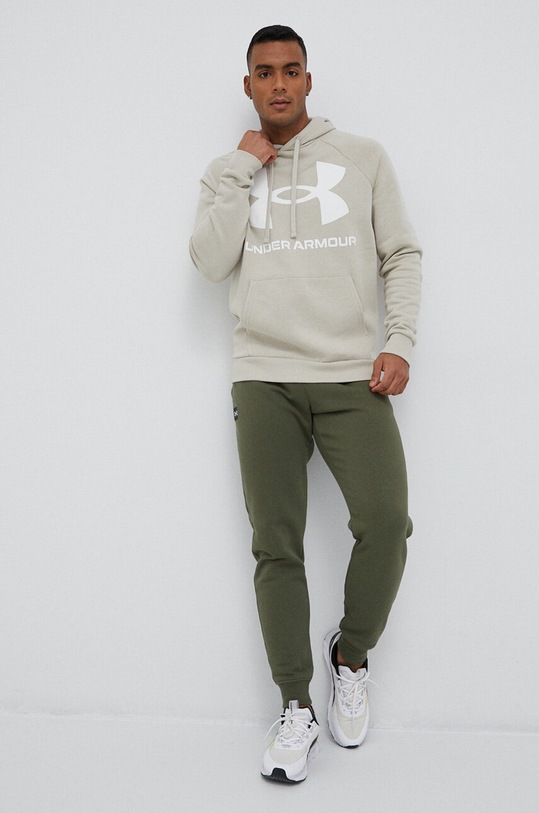 Under Armour bluza 1357093 beżowy SS23