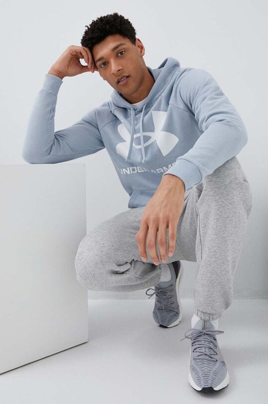 Under Armour bluza z kapturem fioletowy 1357093