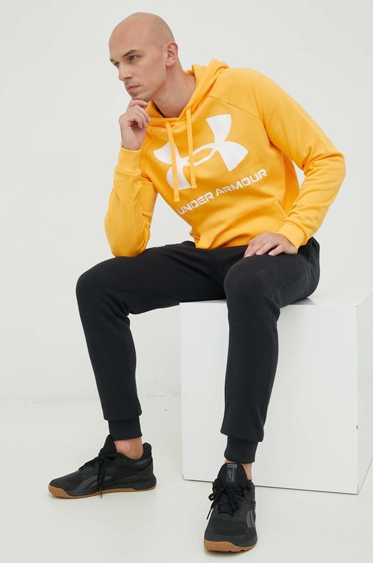 Under Armour bluza 1357093 pomarańczowy SS23