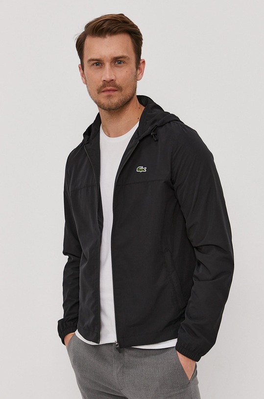 Lacoste Geacă cu captuseala negru BH9801