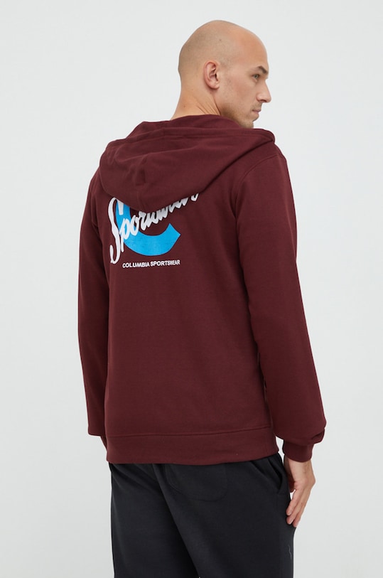 Odzież Columbia bluza 1889164 bordowy