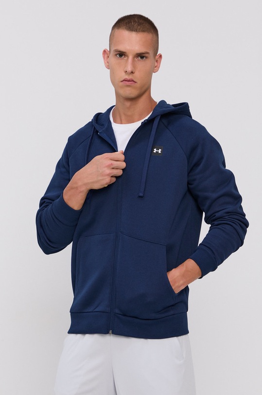 Under Armour - Bluza 1357111 z kapturem granatowy 1357111