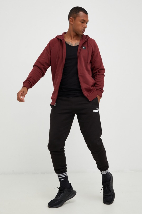 Under Armour bluza 1357111 bordowy SS23