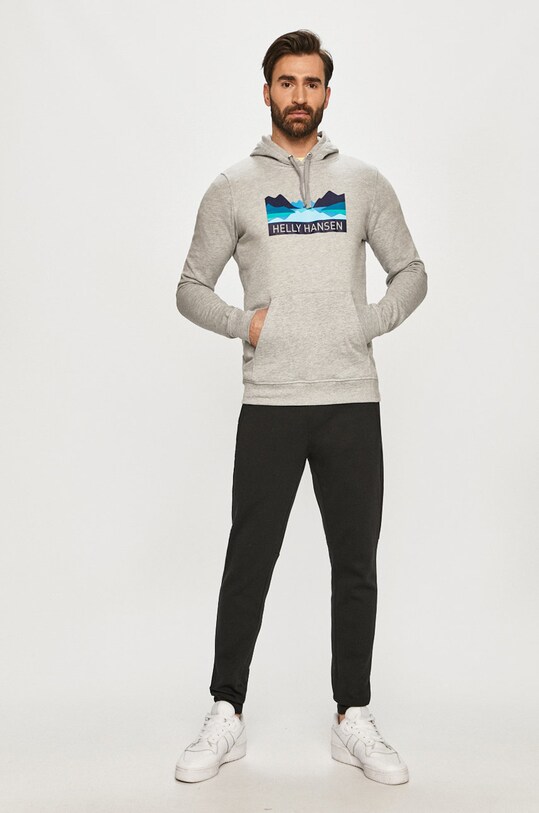 Helly Hansen bluza 62975 gri SS25