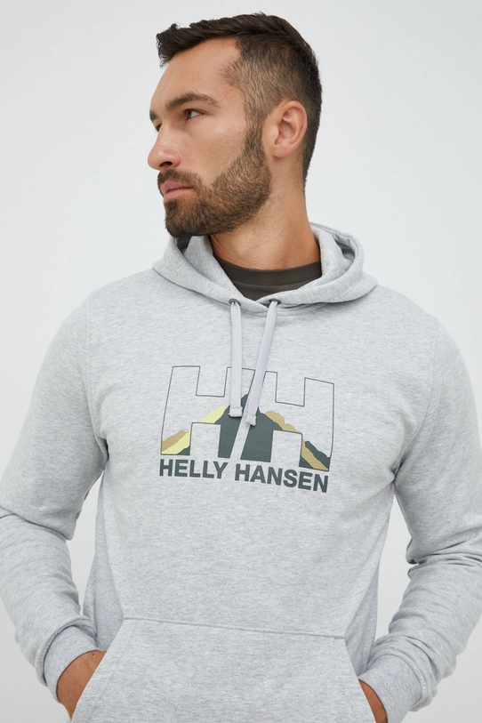 Helly Hansen Mikina s kapucňou sivá 62975