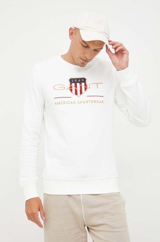 Gant bluza aplikacja biały 2046071