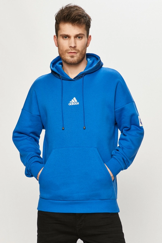 Oblečenie adidas Performance - Mikina GQ2224 GQ2224 modrá