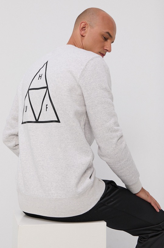 HUF Bluza pozostałe szary pf00101
