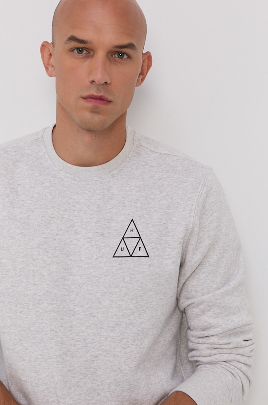 HUF Bluza szary pf00101
