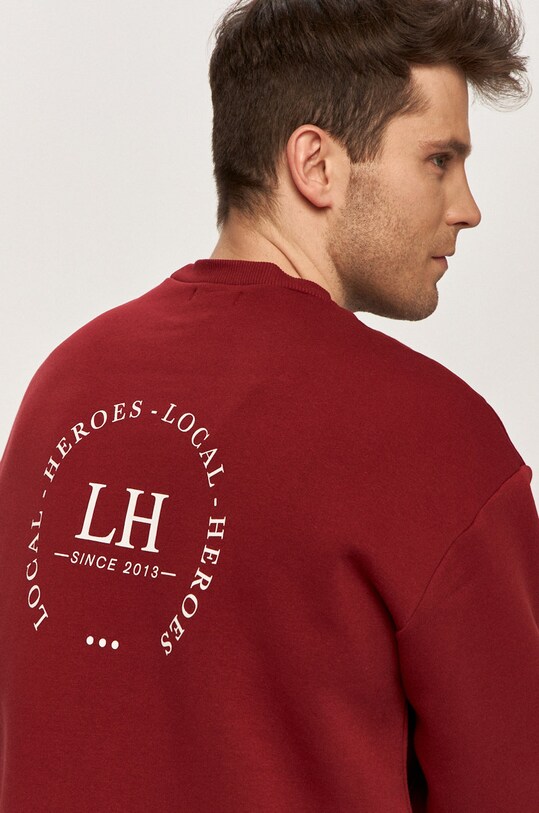 Local Heroes Bluza pozostałe bordowy SS21S0070