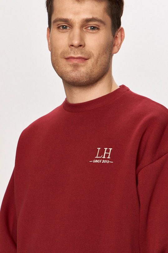 Local Heroes felpa SS21S0070 granata