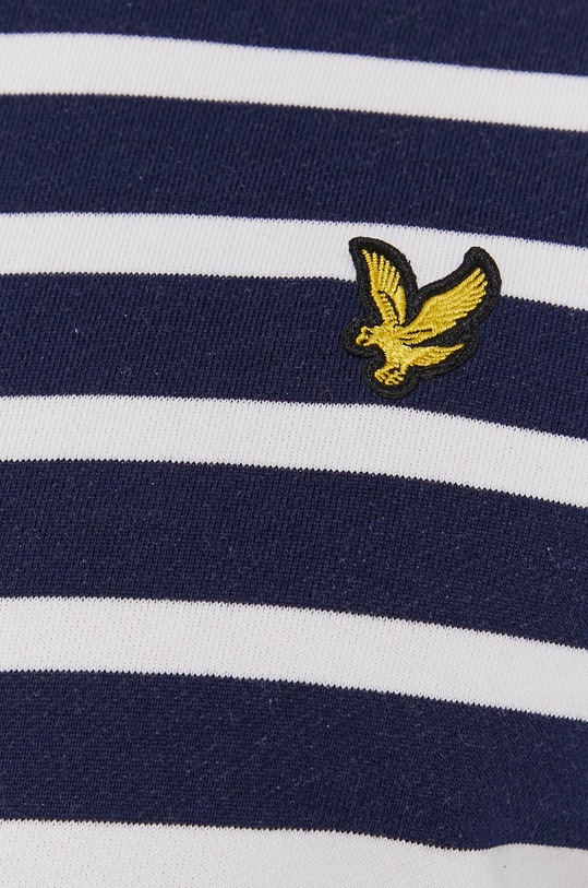 Lyle & Scott Bluza bawełniana ML1233V.Z629 granatowy