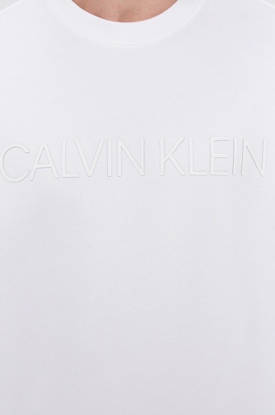 Calvin Klein Bluza bawełniana K10K105150.4891 biały