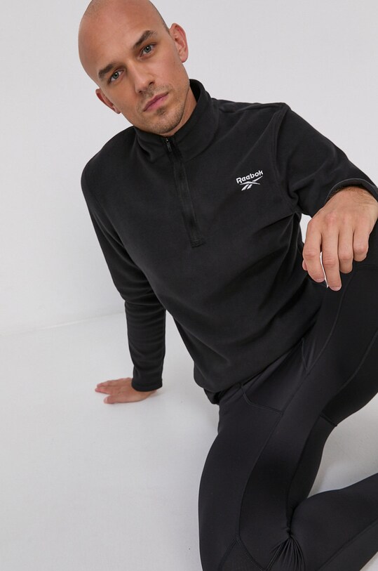 Reebok Bluză GR8959 GR8959 negru AW23
