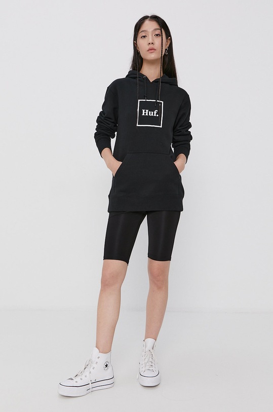 Mikina HUF pf00098 čierna AW21