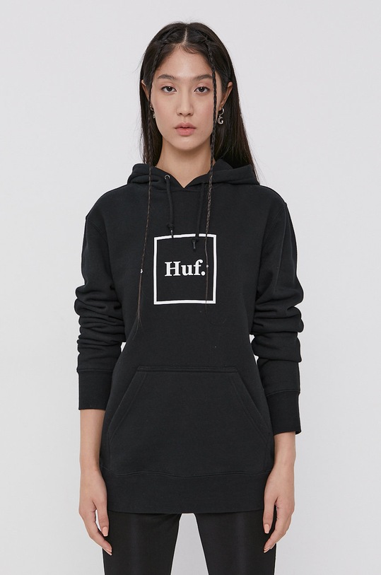 Mikina HUF čierna pf00098