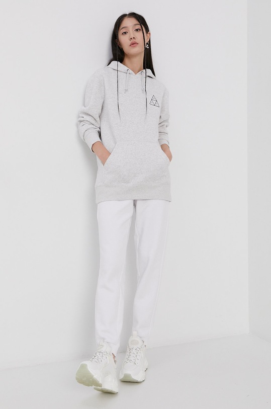 HUF Bluza pf00100 szary AW21