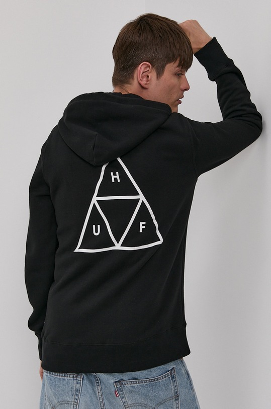 HUF Bluza pf00100 czarny