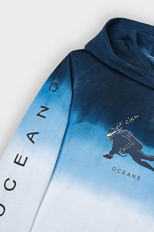 Chłopiec Mayoral - Longsleeve dziecięcy 3054.5B.MINI granatowy