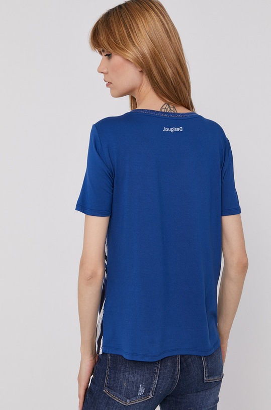 Îmbrăcăminte Desigual Bluză 21SWTK49 albastru