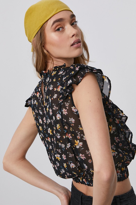 Halenka Tally Weijl černá SSLPECOQUINE