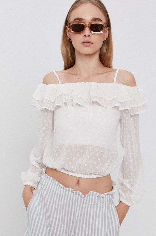 Tally Weijl Bluzka regular biały SWSPESPIRIT