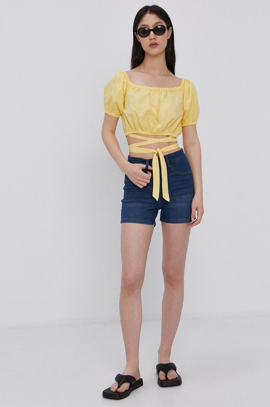 Tally Weijl Bluzka SWSCOMATTY żółty SS21