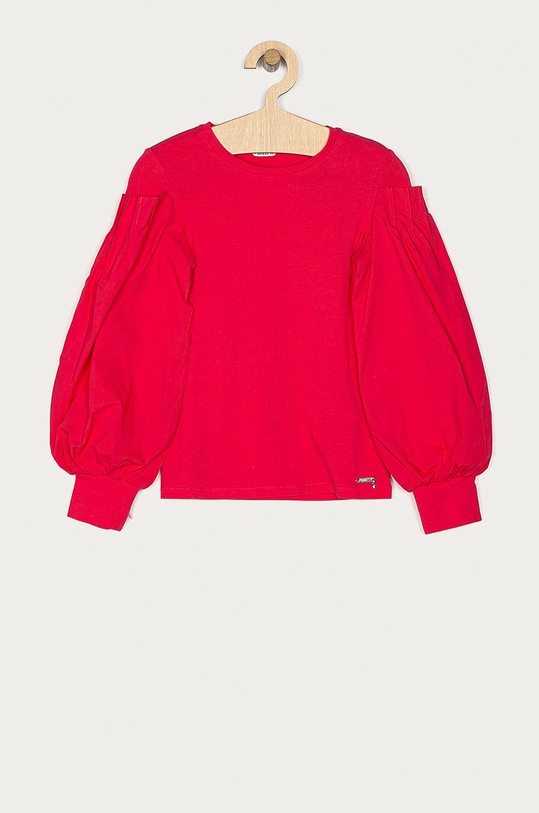 Guess - Bluzka dziecięca 116-175 cm z elastanem różowy J1RP00.K6YW0