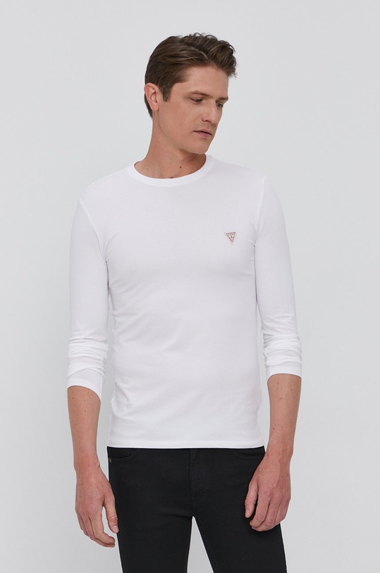 Guess - Longsleeve uni alb M1RI28.J1311