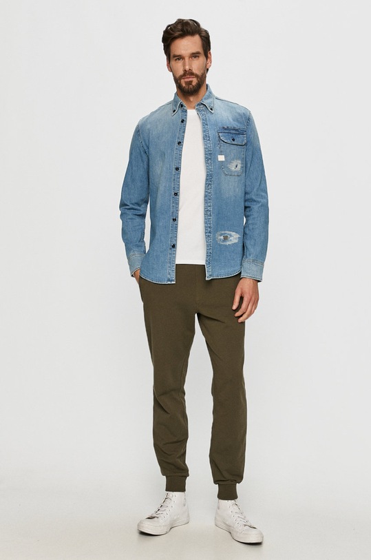 Guess - Tričko s dlouhým rukávem M1RI28.J1311 bílá AA00