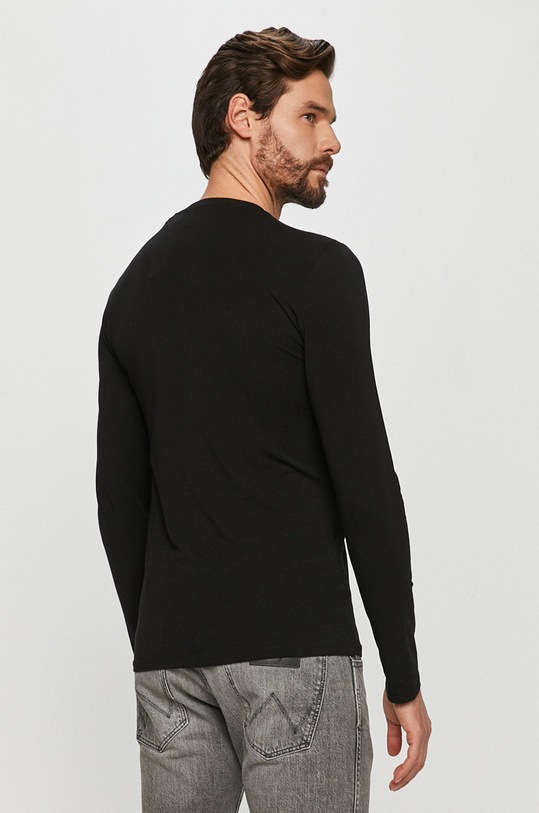 Oblečenie Guess - Tričko s dlhým rukávom M1RI28.J1311 čierna